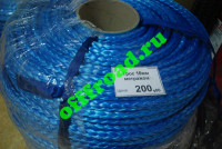 Синтетический трос Dyneema D 10мм синий